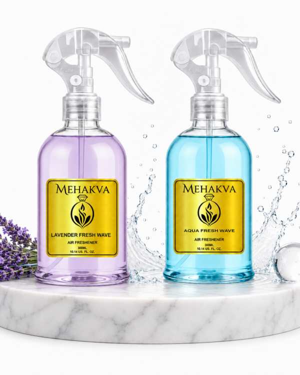 (Pack of 2) Aqua Fresh Wave and Lavender Fresh Wave - Air Freshener (2 x 300ML)