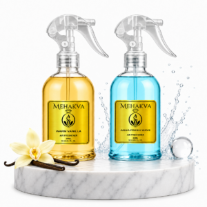 (Pack of 2) Warm Vanilla and Aqua Fresh Wave - Air Freshener (2 x 300ML)